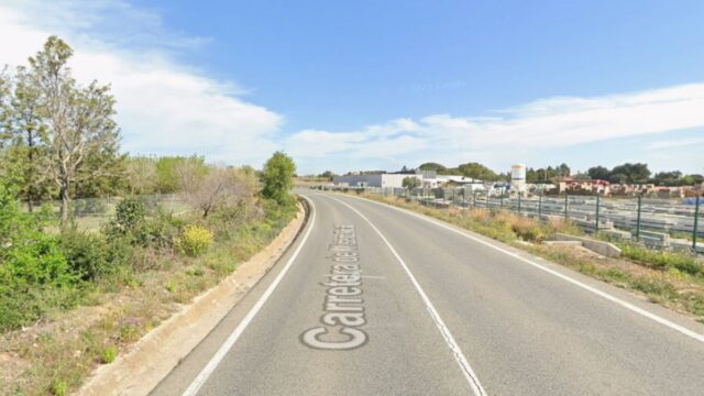 Imatge de la T-314, carretera entre Cambrils i Reus (Google Maps)